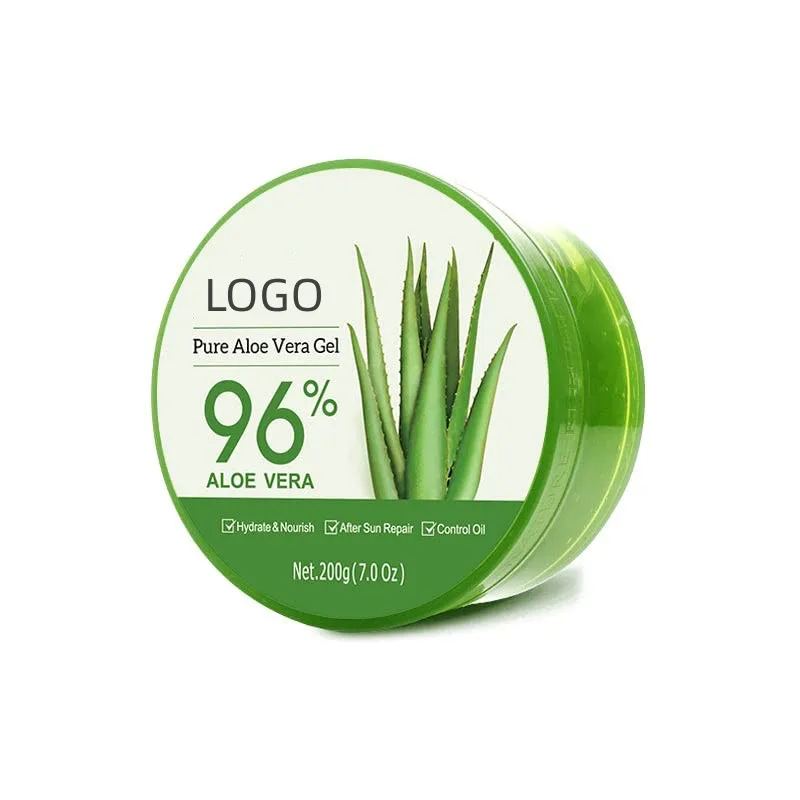 Private Label Dry Skin Hydrating 96% Pure Aloe Vera Soothing Gel for Skin