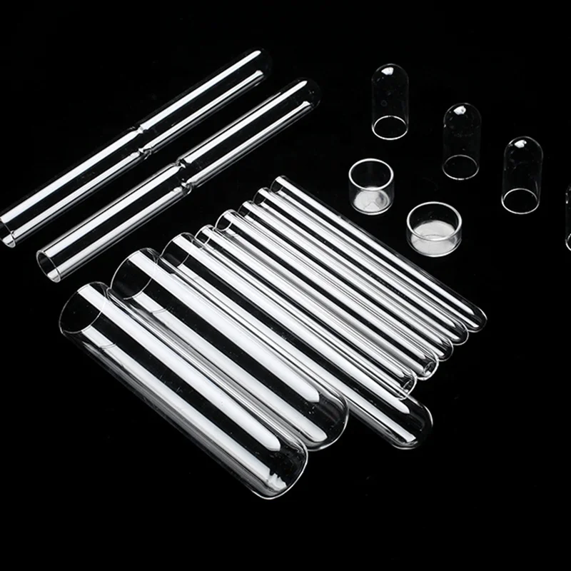 High temperature resistant quartz glass coil, spiral tube and bend