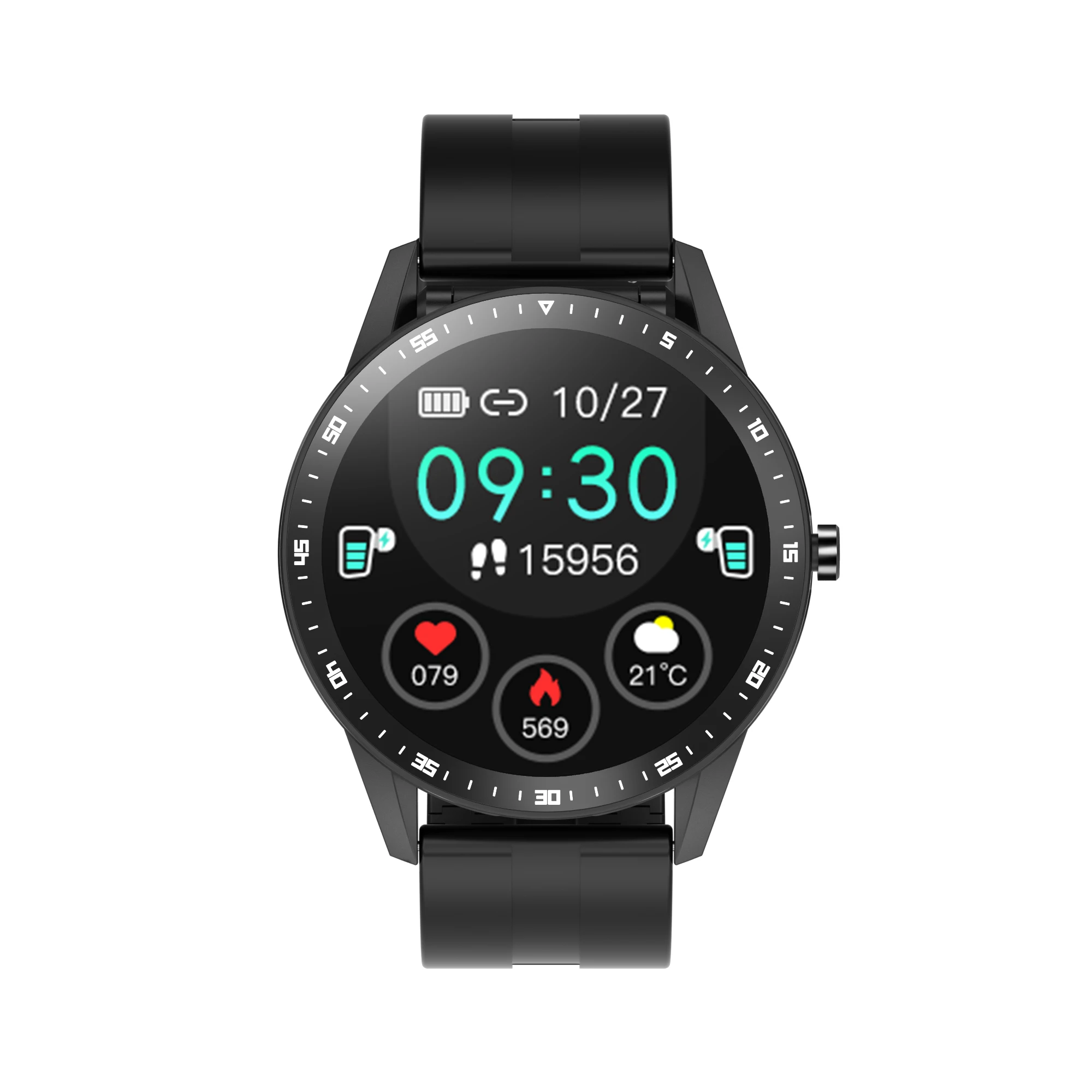 
2021 wholesale T500 hybrid 2in1 fitness waterproof t500 smart watches luxury watch with earphone & headphone 