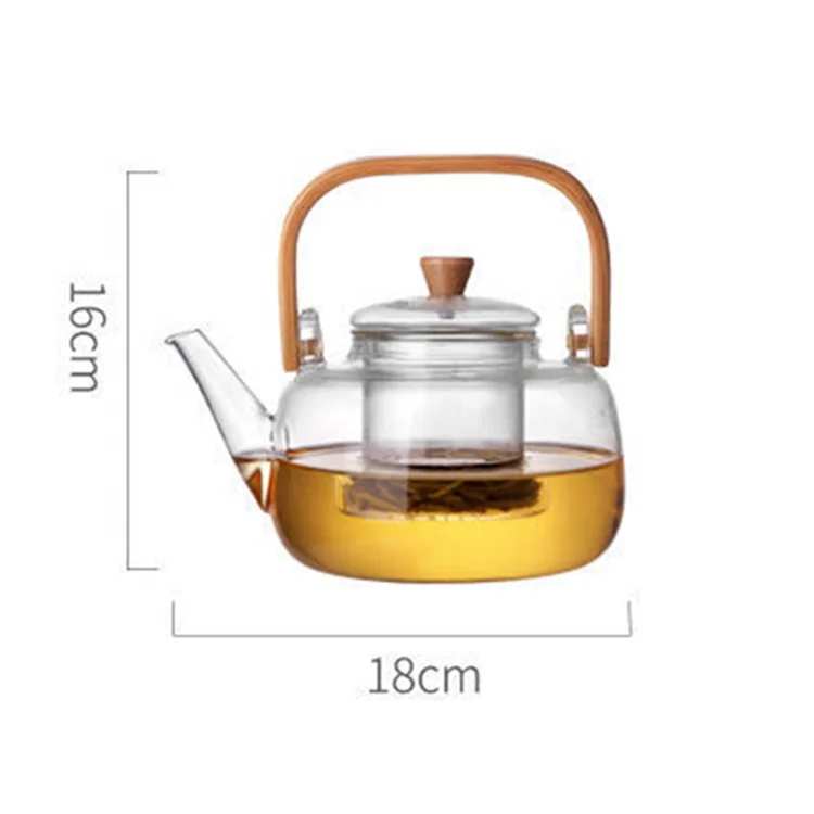 
New Style Teapots Modern Glass Tea Infusion Personalized Tea Pots 