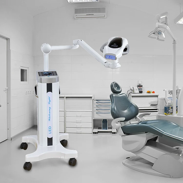 Профессиональная Портативная Лазерная лампа для отбеливания зубов Зубная светодиодная