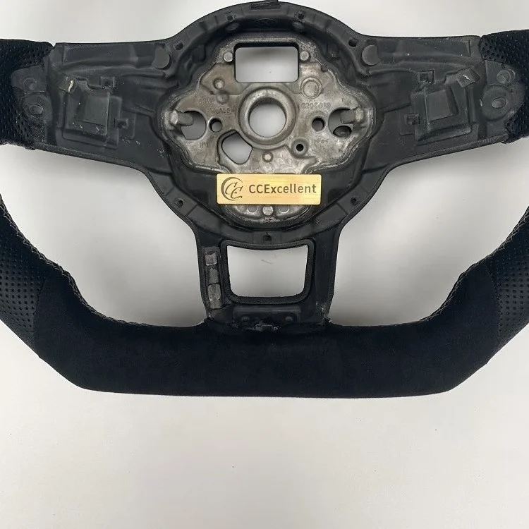High quality for Volkswagen MK7 golf 7 GTI core steering wheel full leather customization for Alcantara