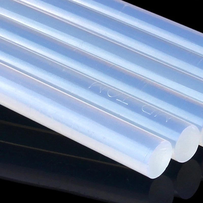 Transparent 7Mm 11Mm Eva Hotmelt Adhesive Rod Gun Stick Big Hot Melt Glue Stick