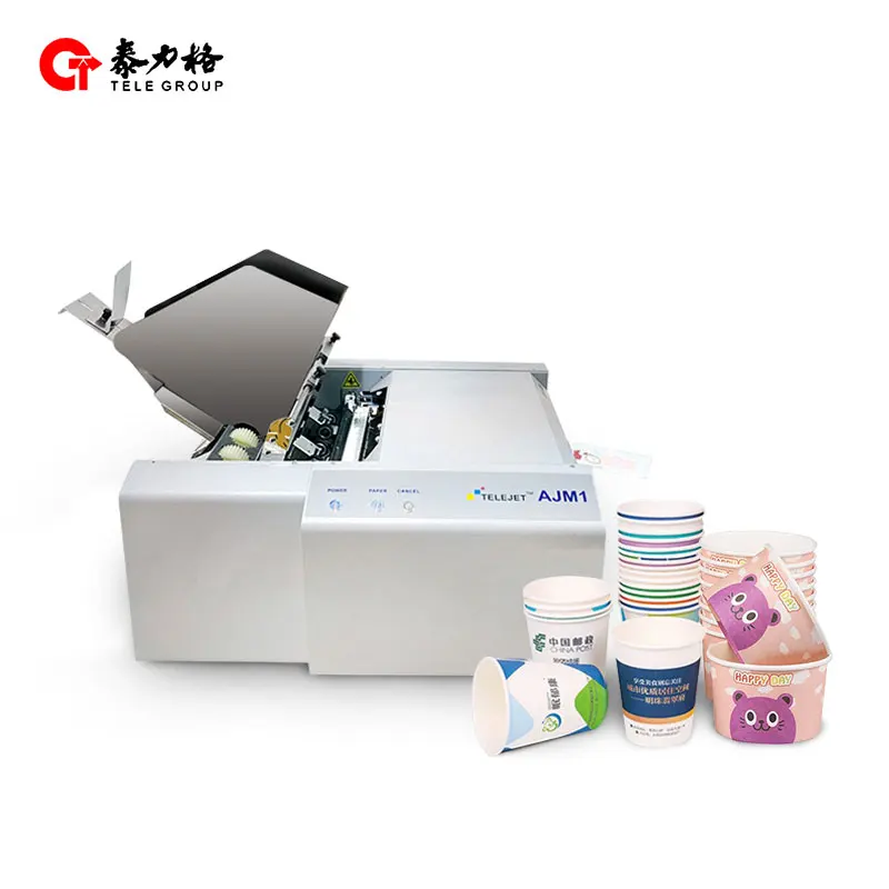 High-speed production type Logo Color paper cup fans printer for paper cups and bowl