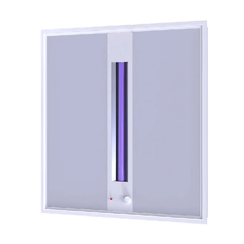 Office Hospital School uvc Air Freshing UV LED Panel Light Air Purifier Cleaning sterilization UVC panel light