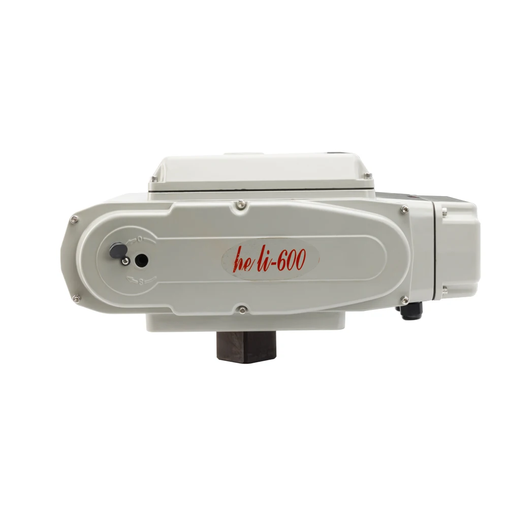 HL-600 Электрический привод вкл/выкл тип 150s 6000N.M 380VAC IP67 Поворотная
