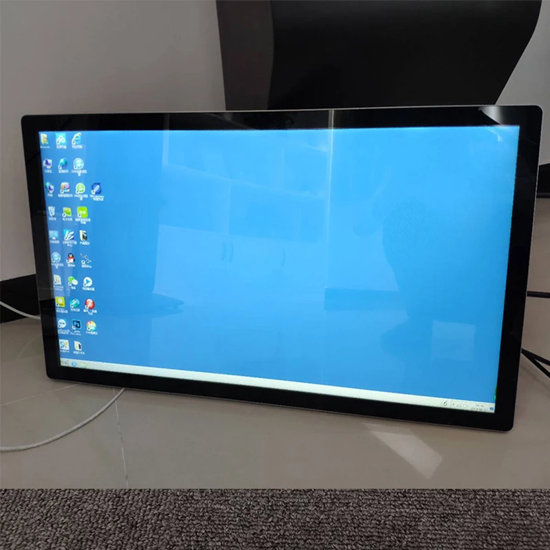 21.5 32-Inch LCD Monitor Display Touch Screen Wall-Mountable Tablet for Shopping Mall Wayfinding Welcome Display Car Use SDK