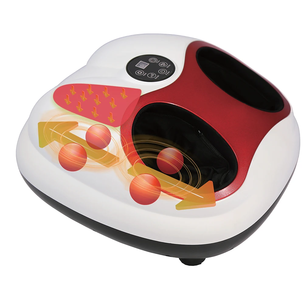 Foot Spa Japanese Foot Job Massager Electric Shiatsu Foot Massage Machine 3D Massage Heated 3D Rollers for sole