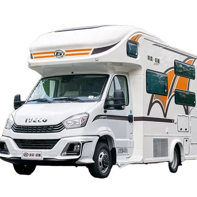 2024 high quality Hot Sale 6 Seats motorhome 4x4 petrol cars  rv camper motorhome rv trailer motorhome Made in China