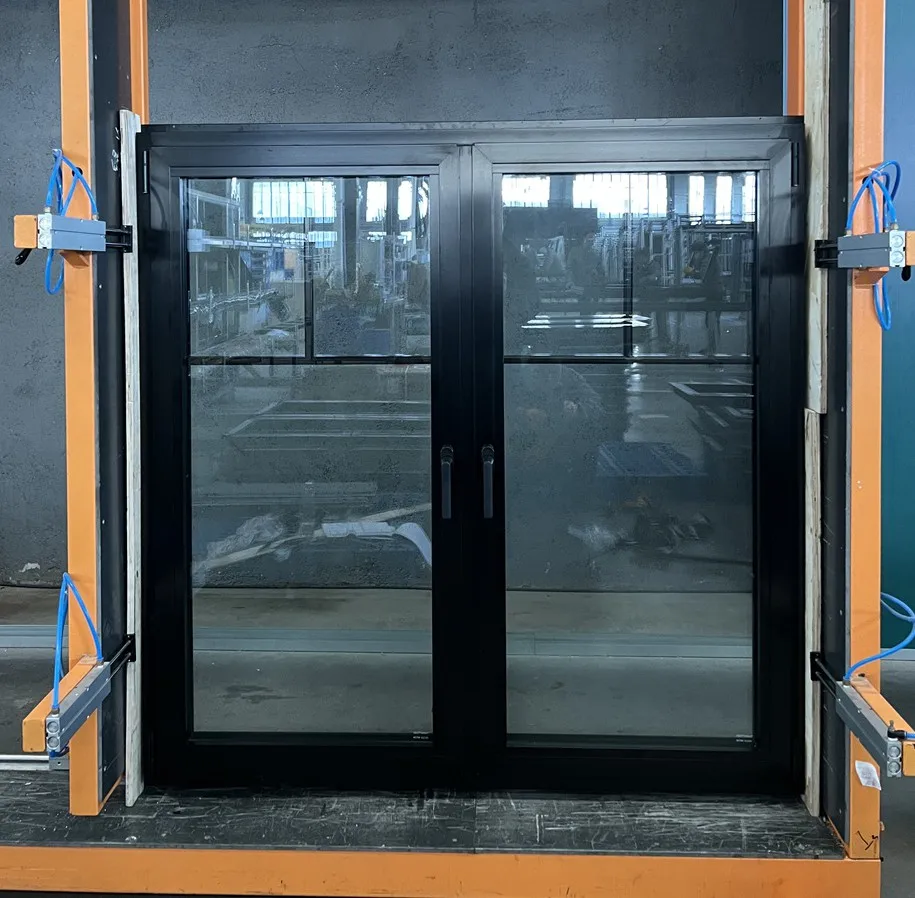 High Insulation Aluminium Profile Casement Window Grill Design Thermal Break Tilt Turn Window