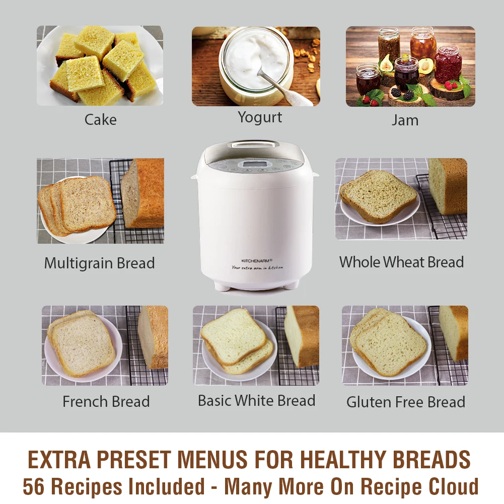 19-in-1 bread machine automatic bakery - bread making machine for small business