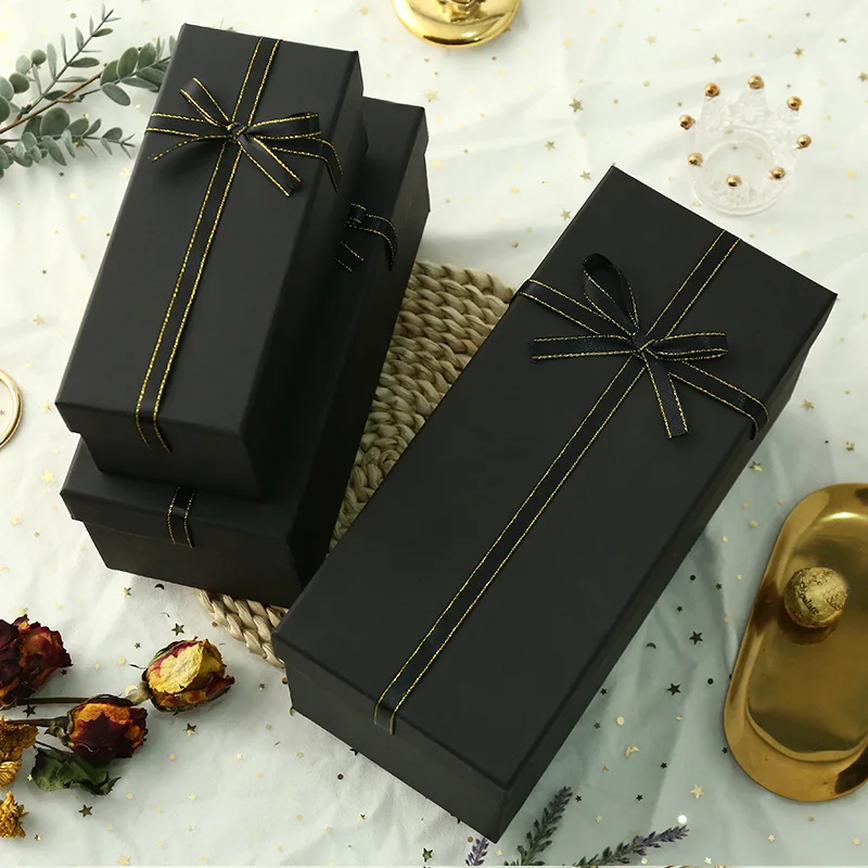 Grosgrain Decorative Bow Gift Wrapping Cross Band Ribbon Bow Pre Tied Satin Custom Bows