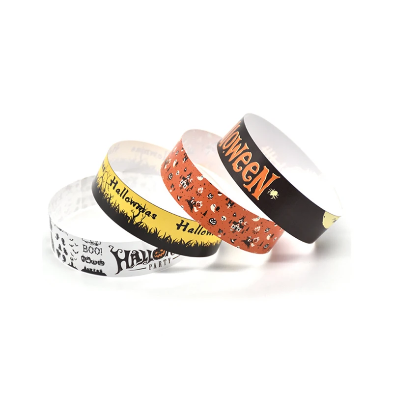 High Quality One Time Use Event Festival Wristband Custom Bracelets Wristbands