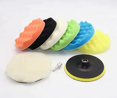 Best-selling custom heavy cutting sponge pad car foam polishing pad foam polishing pad kit for auto