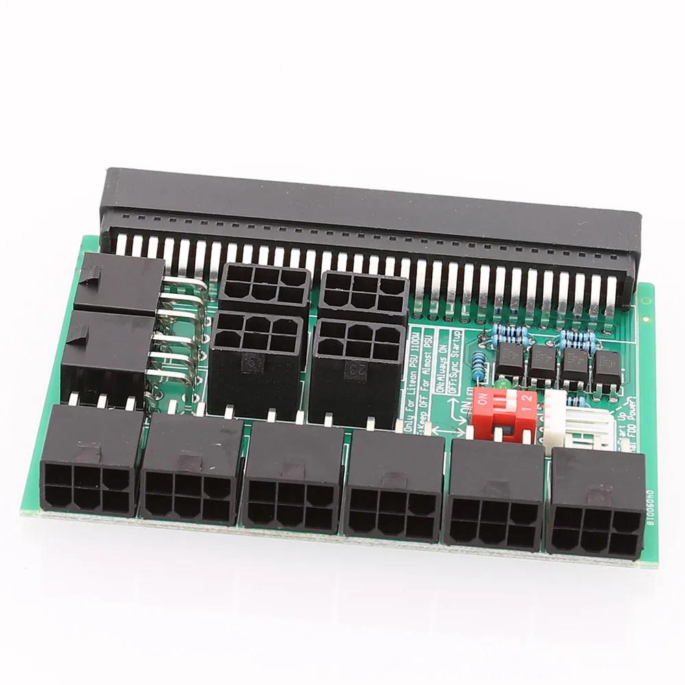  Модульная коммутационная плата Angitu PCI-E 6 Pin для преобразования мощности сервера 1600