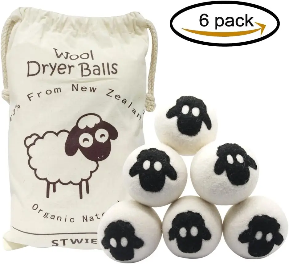Wholesale OEM Eco XL Felt New Zealand Australian Laundry Pure Wool Dryer Balls Organic