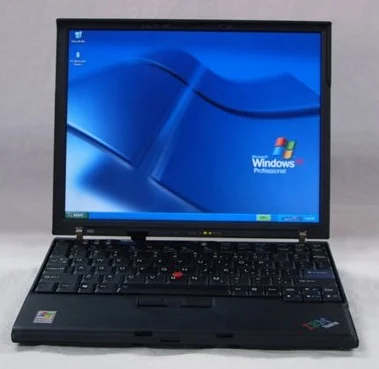 2022 Wholesale X60 Core Duo Refurbished Original Used Laptops 12 Inch Low Price Laptop Core I5 I7 Notebook Computer