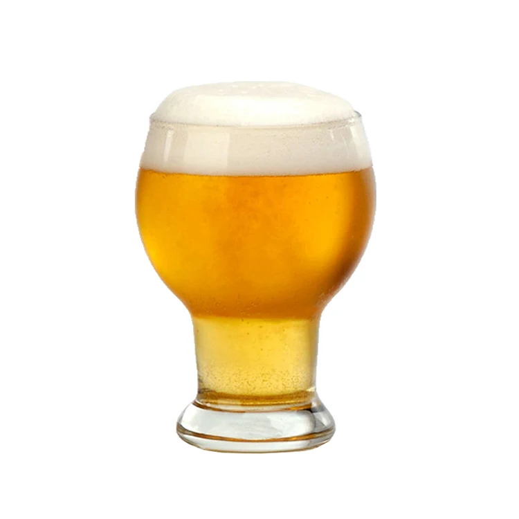 Wholesale funky glassware custom bar IPA beer glass cups 16 oz