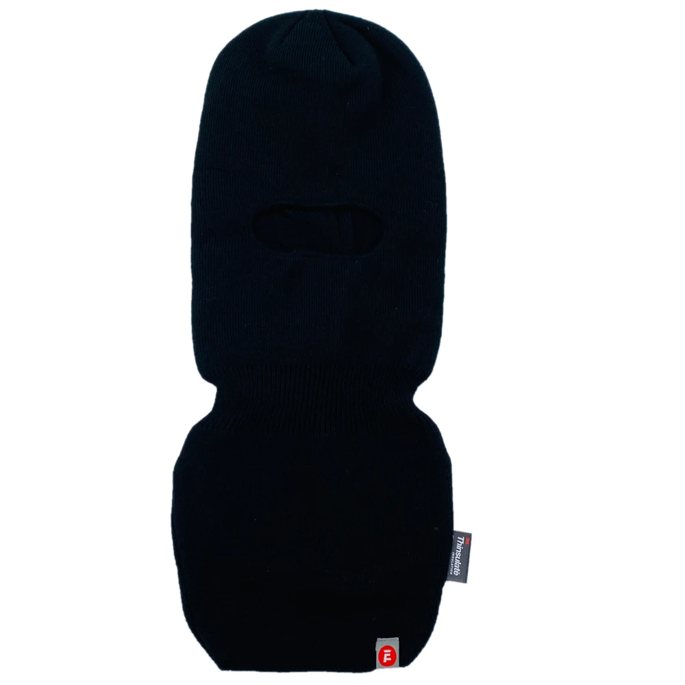 Custom Knitted solid or print 3M  thinsulate  lining ski Balaclava Winter Ski Mask