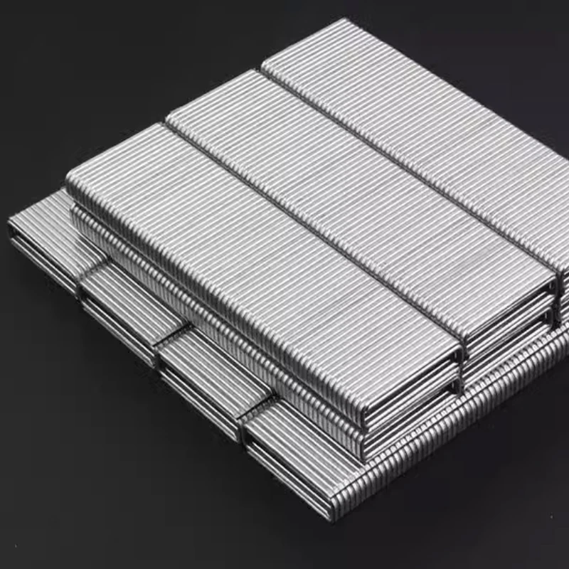 Copper Plated 22Ga Staples Customized Staples 10mm High Quality 84 Series Staples for Furniture