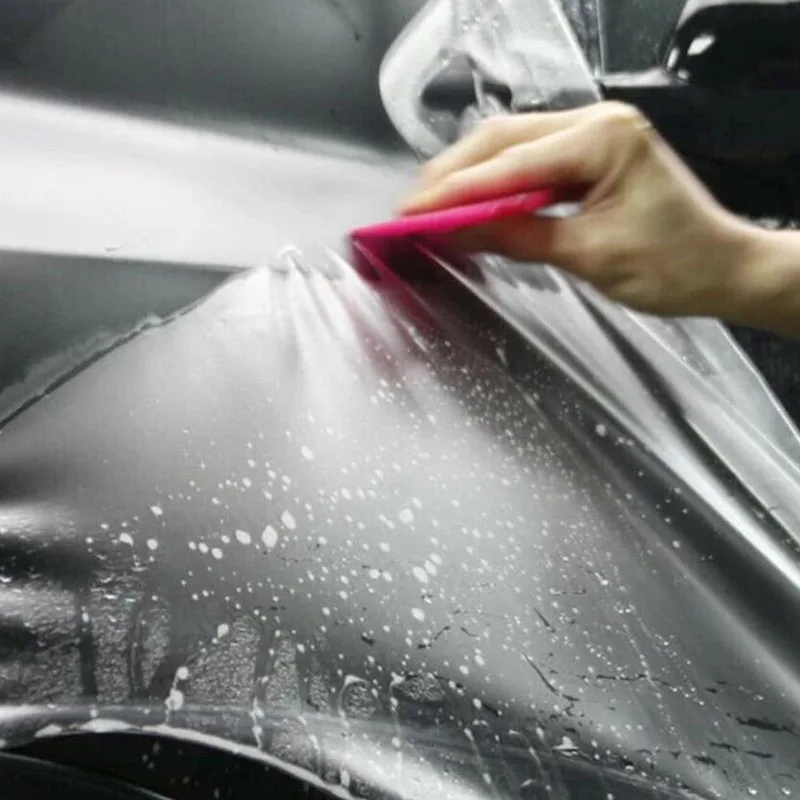 Privacy Protection 5 Years TPU Self Healing Latest Design Tpu Ppf Film Rubber Squeegee Green