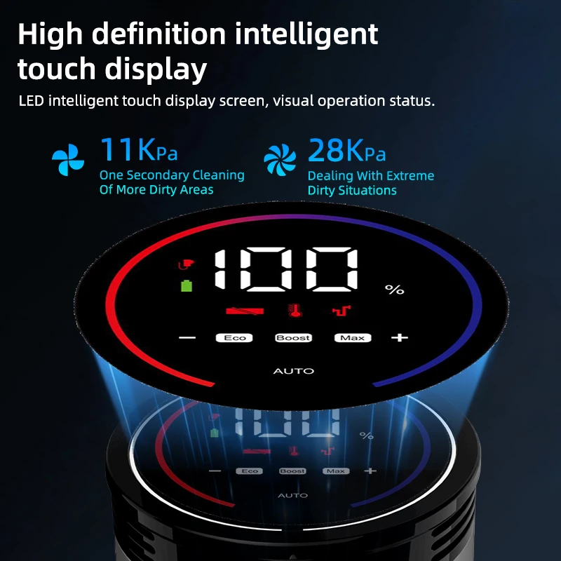 Wireless Battery Silent Vacuum Cleaner Super Clean Handheld Cordless Vacuum Cleaner 2000mAh
