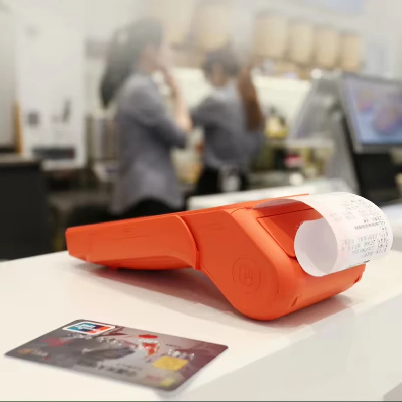 UROVO i9100 5.5 inch Touch Screen Handheld Android Wireless Smart mini POS for Supermarket Shop