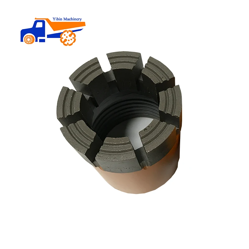 PQ Diamond Core Drill Bit Geological Exploration Coring Tungsten Carbide Material Used Coal Mining Ore Well Drilling 1 Year diamond core drill bit