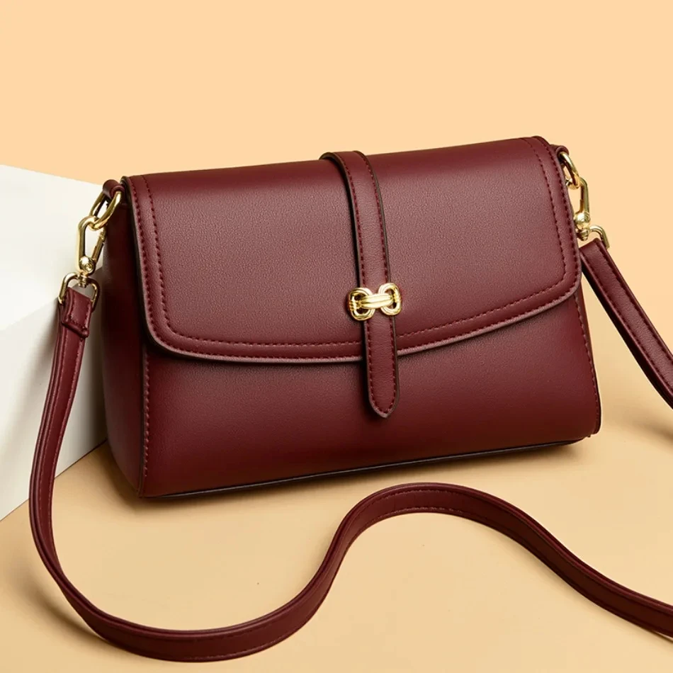 Luxury Designer Ladies Handbags High Quality Leather Shoulder Bags for Women 2024 Female Crossbody Bag Purses and Handbags Sac