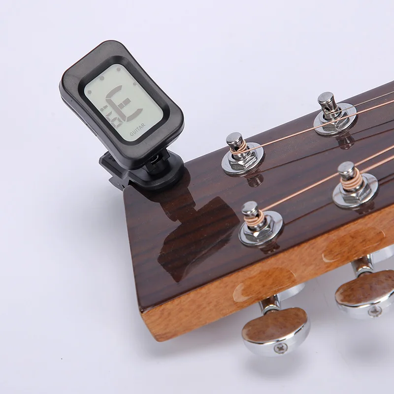 wholesale guitar tuner 12 equal temperament ukulele bass violin electronic tuner universal musical instrument accessories
