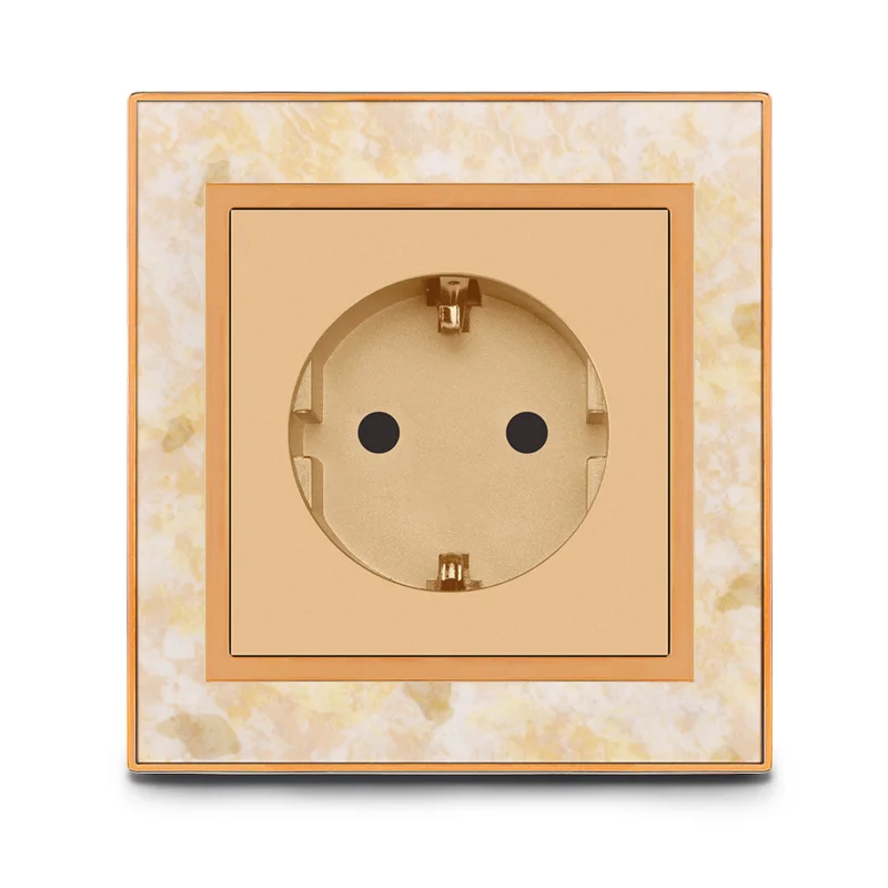 High Quality Household And Commercial Use Europe Socket 220v Socket Outlet Europe