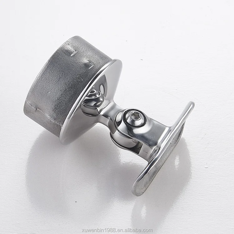 Hot selling China Rail Post Bracket Mirror Polish 304 316 Ss Adjustable bracket For Railing Post