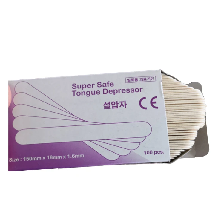 Low Price Sterile Wooden Tongue Depressor Manufacturer from China