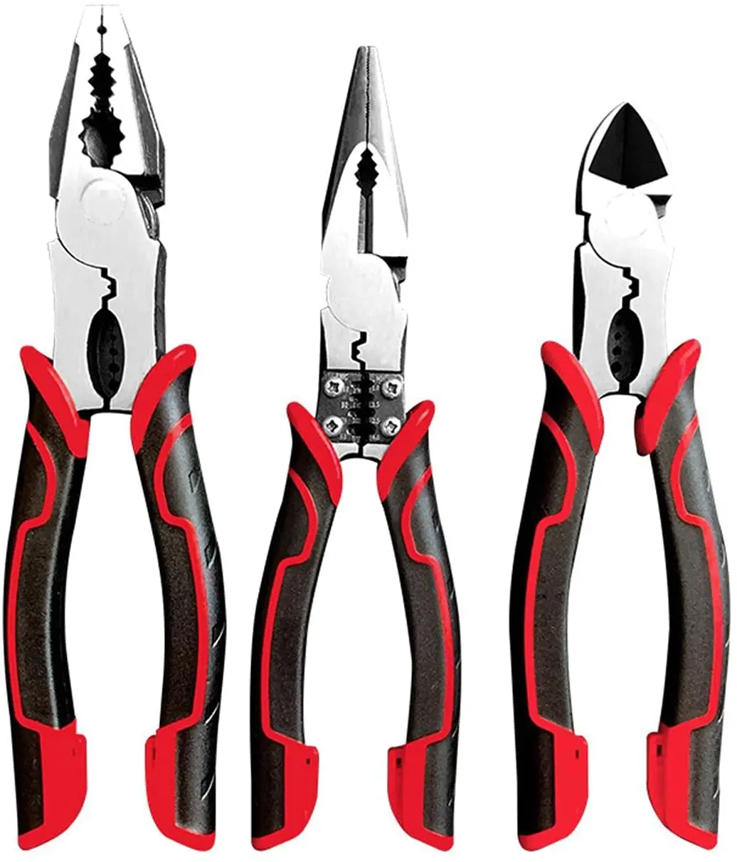 Multifunctional Electrician hardware Tools Universal Diagonal Pliers Needle Nose Pliers Universal Wire Cutters
