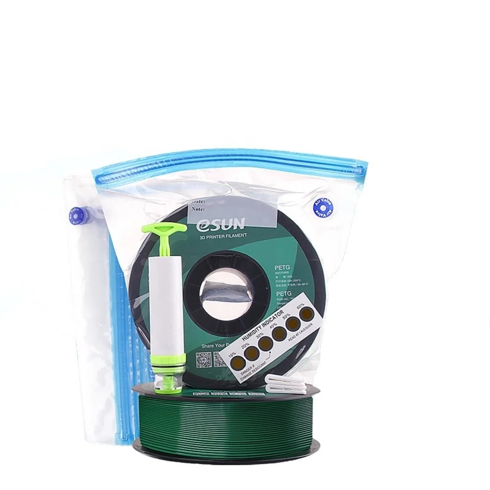 Storage Bag Kit 3D Printing PLA PETG TPU Filament Sealed Vacuum Keep Dry Avoid Moisture for 3D printer filament