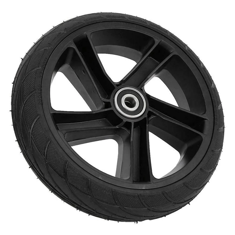 8 Inch 200x50 Rear Wheel with Hub Repair Parts for Ninebot ES1 ES2 ES4 Electric Scooter Accessories