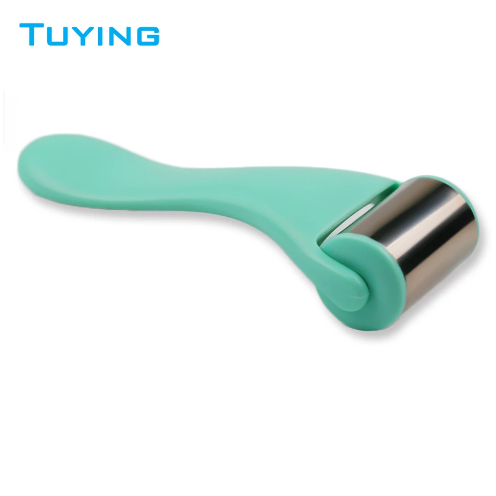 TUYING Stainless head dermaroller skin rejuvenation cooling system ice roller for facial skin care