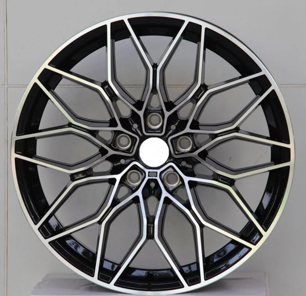Flrocky Hot Sale 18 19 20 Inch Staggered Alloy Wheels Black Machine Face Car Rims For BMW 3/4/5/6/7 Series