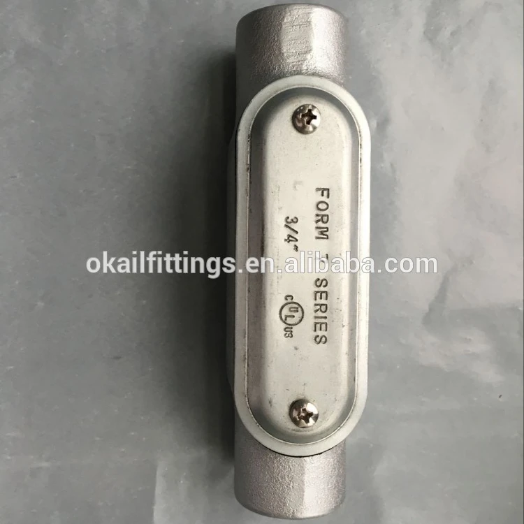 Lb Style Conduit Body, Malleable Iron For Electrical Service Entrance Wires Or As Economical Convenience Box