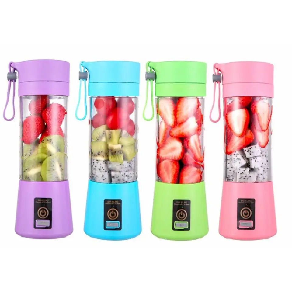 Travel Cup Bean Grinding Cup Juice Blender 6 Blades Juicer Cup Machine Attractive Portable Electric Juicer Machine Blender