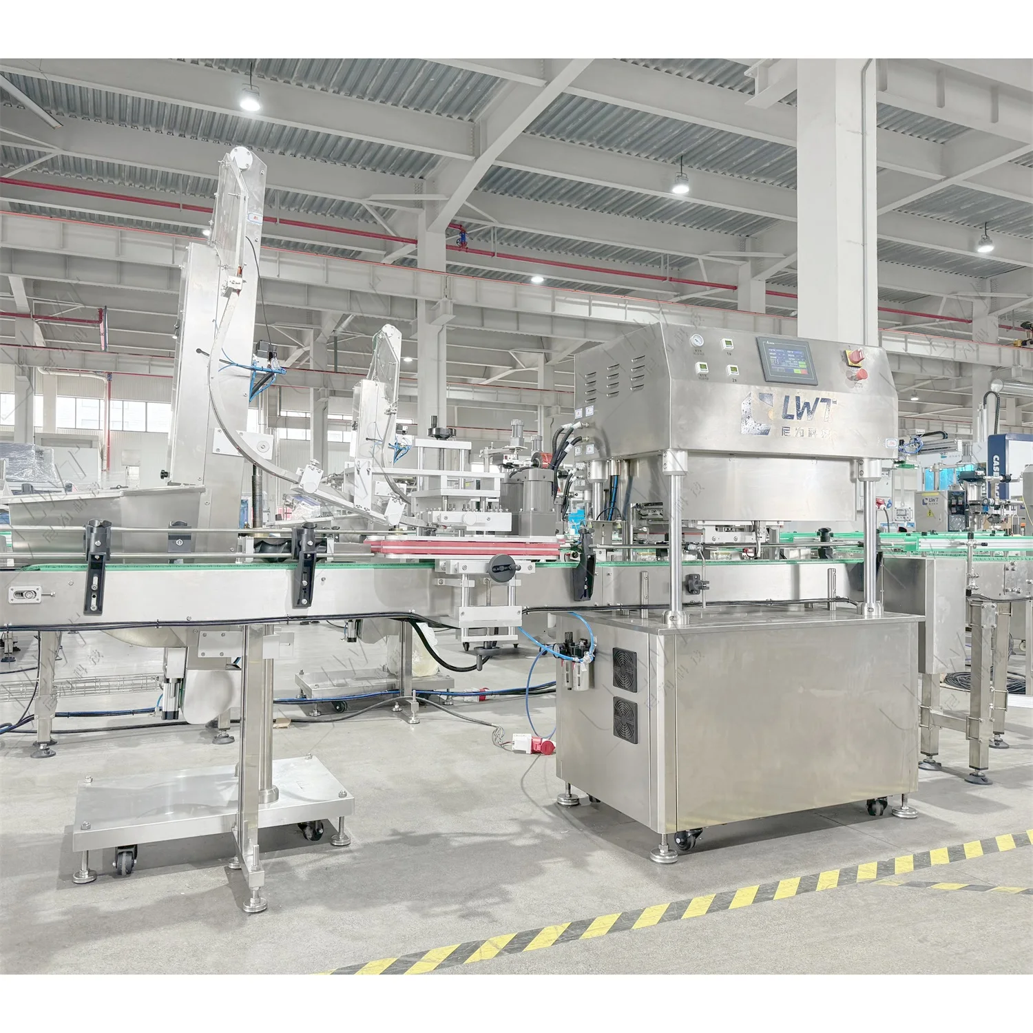 Mayonnaise Jam Ketchup Sauce Packing Machine Automatic Packaging Line Manufacturer Linear Type Filling Capping Labeling Machine