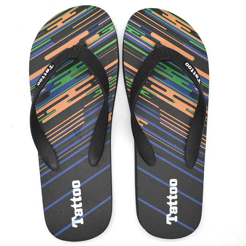 Uniseason  Summer flip flops  Outdoor Plastic PVC Strap Men Washable  Slipper