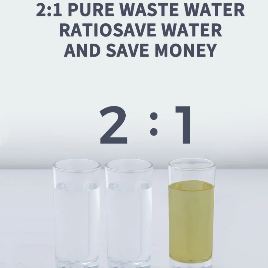 China Wholesale Household EIREE YL-RO-C7-500G Water Treatment Machinery Reverse Osmosis System Water Filter For Home Drinking