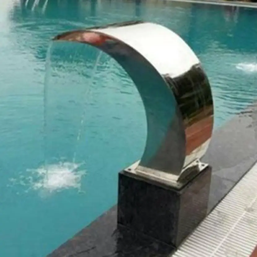 Garden pump water curtain Decorative stainless steel make water curtain