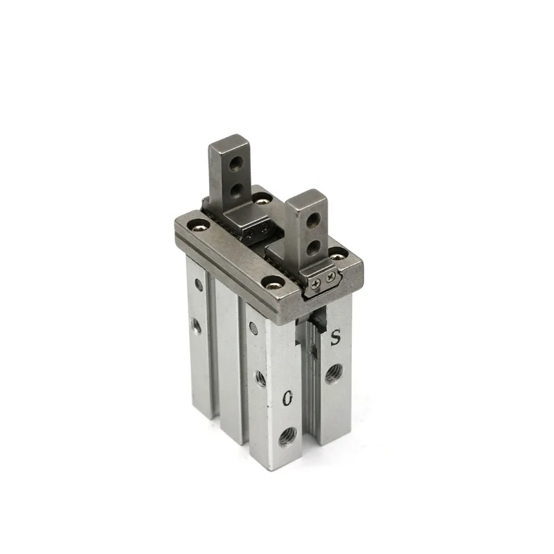 2-jaw Parallel  Pneumatic Gripper Air Cylinders Air Claw Industrial Robot Finger Gripper GMHZ2 Series