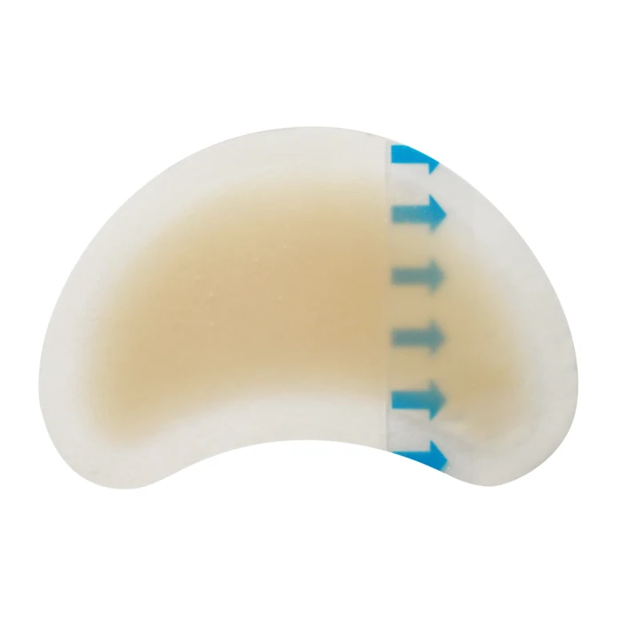 Бесплатный образец, улучшенная медицинская язва при давлении, диабетические стерильные повязки duoderm гидроколлоидная повязка в рулоне