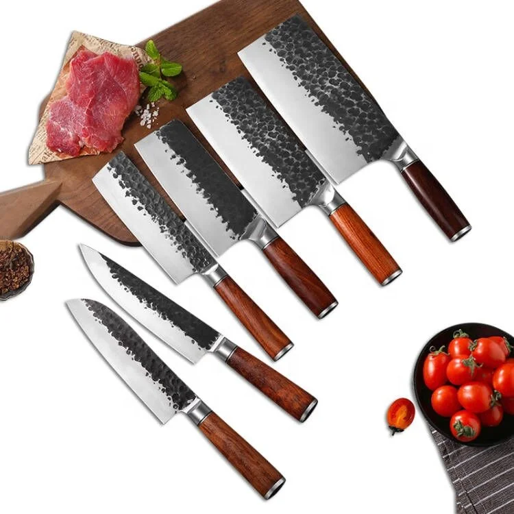 High quality kitchen chef clever boning butcher paring sashimi knives damascus steel knife