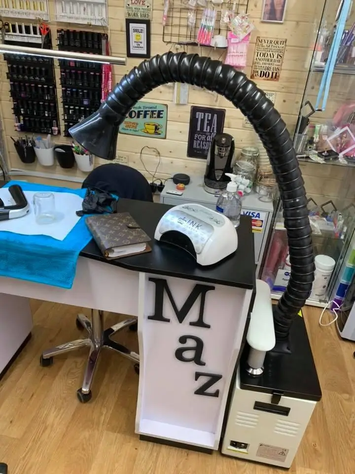 
PA-300TS-IQ Vacuum Clenaer Nail Dust Collector For Nail Polishing Dust Collection And Beauty Salon 