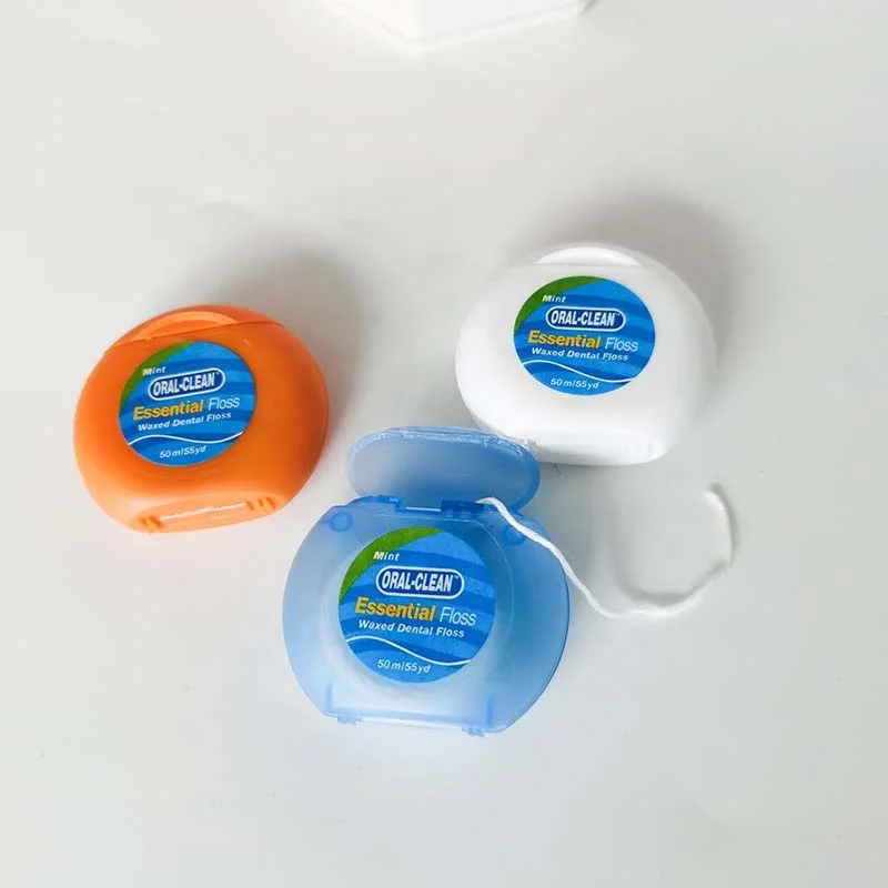 20m abrasive nylon expanding dental floss