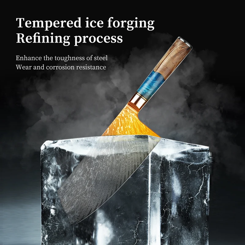 VG-10 Damascus Steel Cooking Knives set High Carbon Stainless Steel Kitchen Knife Set Chefs Knife